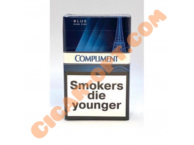 Сигареты Compliment Blue KS Duty Free